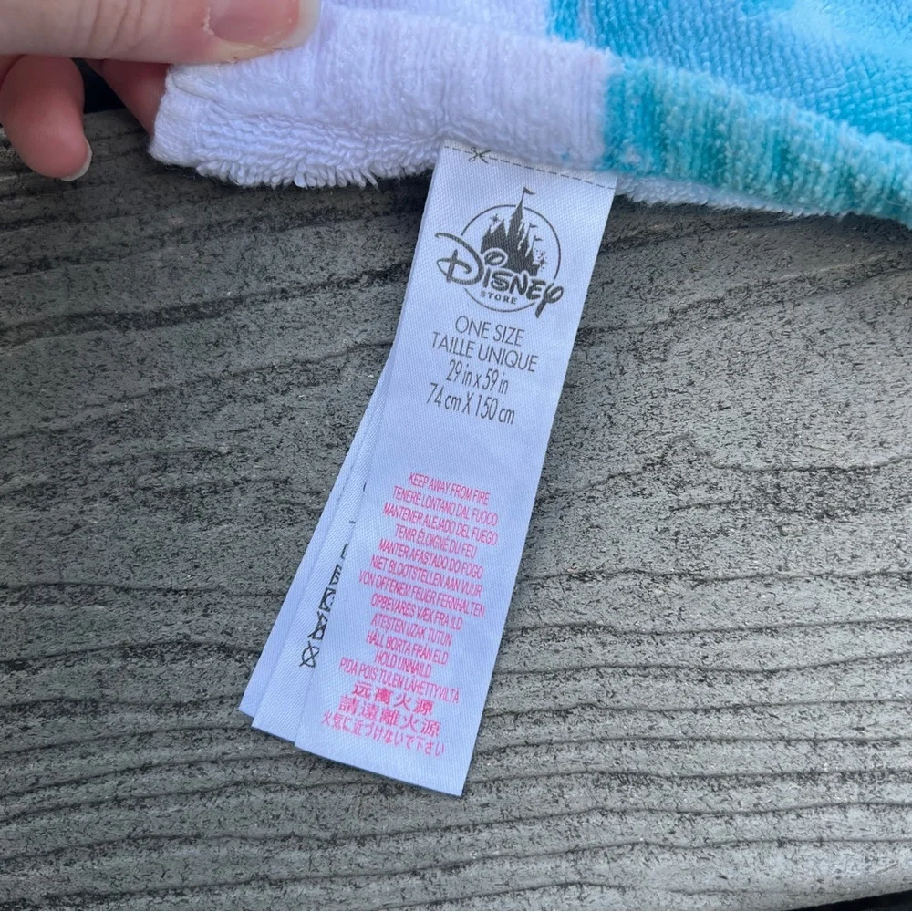 Disney: Official The Little Mermaid Colorful Cotton Beach Towel.
